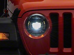 Diode Dynamics Elite Max LED Headlights; Black Housing; Clear Lens (18-24 Jeep Wrangler JL)