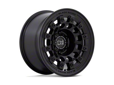Black Rhino Fuji Matte Black Wheel; 17x8 (84-01 Jeep Cherokee XJ)