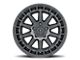 ICON Alloys Journey Satin Black 5-Lug Wheel; 17x8; 38mm Offset (05-15 Tacoma)