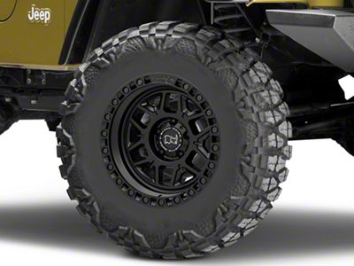 Black Rhino Kelso Matte Black 5-Lug Wheel; 17x9; -18mm Offset (05-15 Tacoma)
