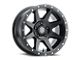 ICON Alloys Rebound Satin Black Wheel; 17x8.5 (84-01 Jeep Cherokee XJ)