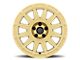 ICON Alloys Ricochet Gloss Gold Wheel; 17x8 (84-01 Jeep Cherokee XJ)