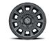 ICON Alloys Thrust Satin Black Wheel; 17x8.5 (97-06 Jeep Wrangler TJ)