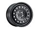 Black Rhino Unit Matte Black Wheel; 17x8 (97-06 Jeep Wrangler TJ)