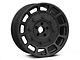 Black Rhino Warthog Matte Black Wheel; 17x8.5 (97-06 Jeep Wrangler TJ)