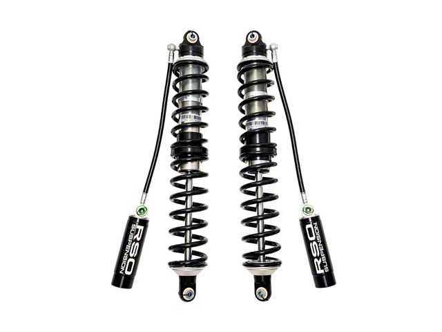 RSO Suspension 2.5 Adjustable Dual Rate Remote Reservoir Front Coil-Overs for 6-Inch Lift (07-18 Jeep Wrangler JK)