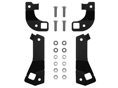 RSO Suspension Front and Rear Brake Line Relocation Brackets for 0 to 4.50-Inch Lift (07-18 Jeep Wrangler JK)