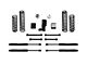 Fabtech 3-Inch Sport Suspension Lift Kit with Stealth Shocks (21-24 Jeep Wrangler JL 4xe)