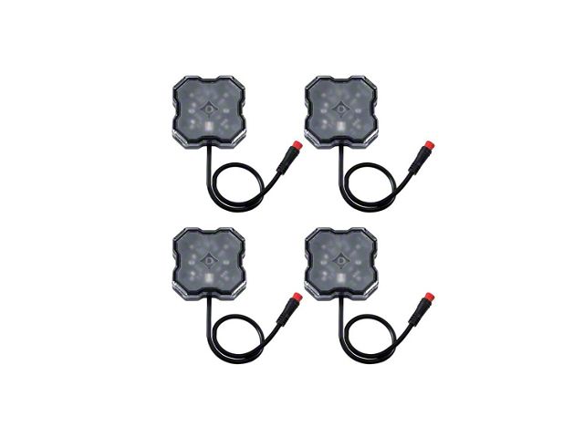 Diode Dynamics Stage Series RGBW LED Rock Light; 4-Pack (Universal; Some Adaptation May Be Required)