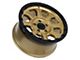 Tremor Wheels 103 Impact Gloss Gold with Gloss Black Lip Wheel; 17x8.5 (07-18 Jeep Wrangler JK)