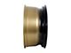 Tremor Wheels 103 Impact Gloss Gold with Gloss Black Lip Wheel; 20x9 (07-18 Jeep Wrangler JK)