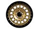 Tremor Wheels 104 Aftershock Gloss Gold with Gloss Black Lip Wheel; 17x8.5 (18-24 Jeep Wrangler JL)