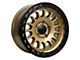 Tremor Wheels 104 Aftershock Gloss Gold with Gloss Black Lip Wheel; 20x9 (22-24 Jeep Grand Cherokee WL)