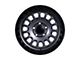 Tremor Wheels 104 Aftershock Graphite Grey with Black Lip Wheel; 17x8.5 (20-24 Jeep Gladiator JT)