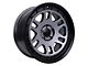 Tremor Wheels 105 Shaker Graphite Grey with Black Lip Wheel; 20x9 (20-24 Jeep Gladiator JT)