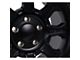 Tremor Wheels 105 Shaker Satin Black Wheel; 17x8.5 (07-18 Jeep Wrangler JK)