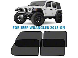 Magnetic Car Window Sunshade (18-23 Jeep Wrangler JL 4-Door)