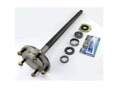 Alloy USA 1-Piece Axle Kit for AMC20 Wide Track Axles; Passenger Side (82-86 Jeep CJ7)