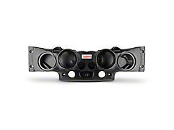 DS18 Overhead Sound Bar System for Four 8-Inch Speakers; Black (07-18 Jeep Wrangler JK)