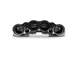 DS18 Overhead Sound Bar System for Four 8-Inch Speakers; Black (18-23 Jeep Wrangler JL)