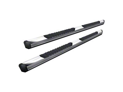 GEM Tubes Octa Series Nerf Side Step Bars; Chrome (07-18 Jeep Wrangler JK 4-Door)
