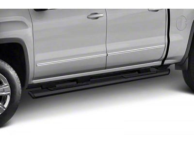 GEM Tubes Octa Series Nerf Side Step Bars; Textured Black (18-24 Jeep Wrangler JL 4-Door)