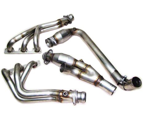 RIPP Jeep Wrangler Long Tube Headers 072010JK38LTHDR (0711 3.8L Jeep