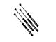 SuperLift Shadow Series Front and Rear Shocks for 0 to 2.50-Inch Lift (82-86 Jeep CJ7)