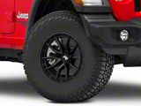 Rovos Wheels Sahara Satin Black Wheel; 17x9; -6mm Offset (18-26 Jeep Wrangler JL)