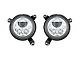 Vision X LED Headlights with Amber Halo; Chrome Housing; Clear Lens (20-24 Jeep Gladiator JT)