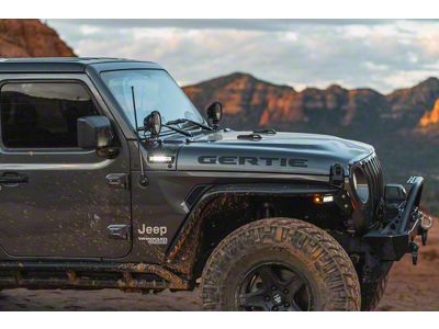 EGR VSL Vehicle Side Lights; Granite Crystal (20-24 Jeep Gladiator JT, Excluding Mojave)