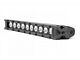 Rough Country 10-Inch Black Series Slimline LED Light Bar; Flood Beam (Universal; Some Adaptation May Be Required)