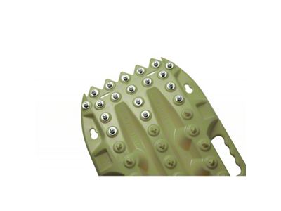 ActionTrax Metal Teeth Recovery Trax; Olive Drab