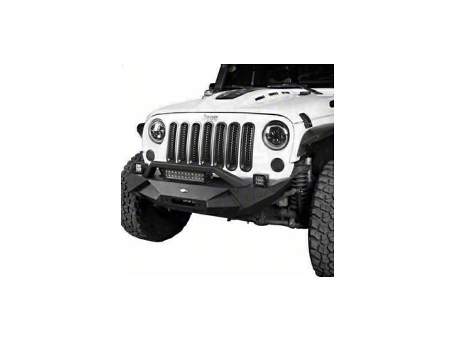 Stubby Winch Front Bumper (07-18 Jeep Wrangler JK)