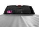 CAT 10-Inch Vinyl Decal; Pink (Universal; Some Adaptation May Be Required)