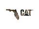 CAT 8-Inch Vinyl Decal; Camo Florida (Universal; Some Adaptation May Be Required)