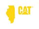 CAT 8-Inch Vinyl Decal; Yellow Illinois (Universal; Some Adaptation May Be Required)
