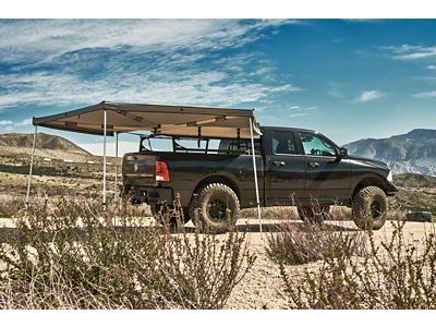 Body Armor 4x4 Sky Ridge 270 Awning with Mounting Brackets; Passenger Side (Universal; Some Adaptation May Be Required)