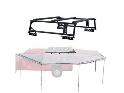Body Armor 4x4 Sky Ridge 270XL Awning; Driver Side (Universal; Some Adaptation May Be Required)