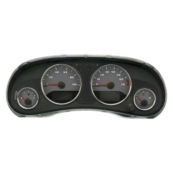 US Speedo Jeep Wrangler Daytona Edition Gauge Face Style 2; MPH