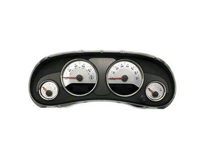 US Speedo Stainless Edition Gauge Face; MPH; Green (15-18 Jeep Wrangler JK)