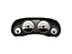 US Speedo Stainless Edition Gauge Face; MPH; White (15-18 Jeep Wrangler JK)