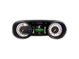 US Speedo Daytona Edition Gauge Face; MPH; White (20-23 Jeep Gladiator JT, Excluding Sport)