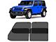 Goodyear Car Accessories Magnetic Car Window Sunshade (18-24 Jeep Wrangler JL 4-Door)