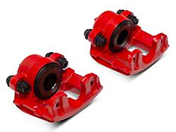 C&L Performance Front Brake Calipers; Red (90-06 Jeep Wrangler YJ & TJ)