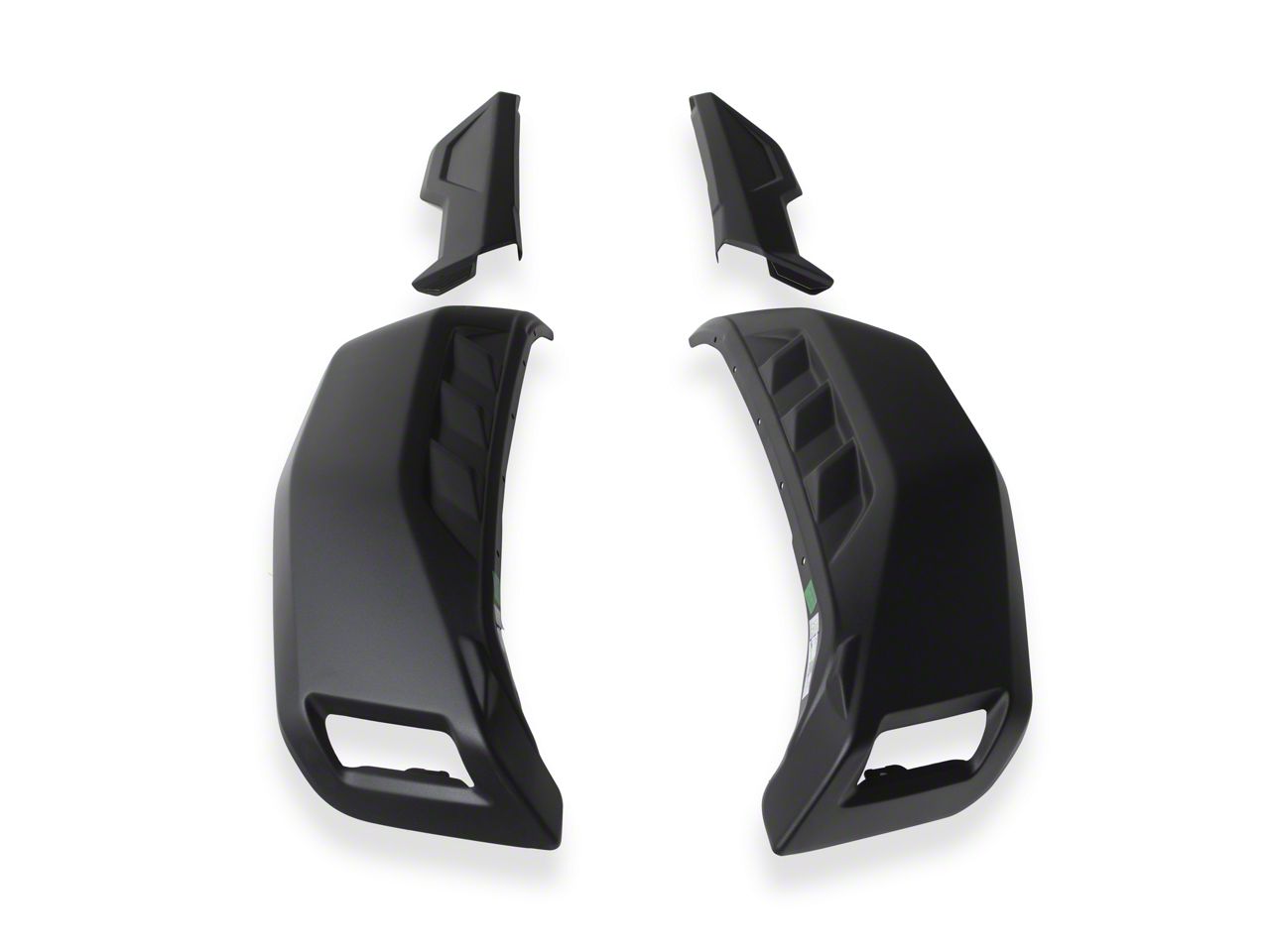 Air Design Jeep Wrangler Panther Pro Fender Flares with Mud Flaps and