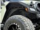 Air Design Panther Pro Fender Flares with Mud Flaps and Amber Lights; Satin Black (18-24 Jeep Wrangler JL)