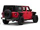 Air Design Racer High Top Fender Flares with Mud Flaps and DRL; Satin Black (18-24 Jeep Wrangler JL)
