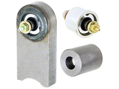 RockJock Johnny Joint Front Differential Housing Kit; 1/2-Inch Bolts (84-01 Jeep Cherokee XJ)
