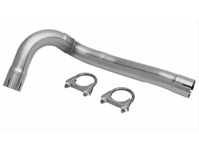 Dynomax Exhaust Pipe Kit for 2 to 5-Inch Lift (12-18 3.6L Jeep Wrangler JK)